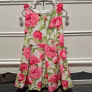 The Children's Place Floral Dress with Pink and Green